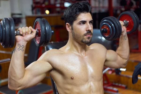 How to Properly do a Shoulder Press Using Dumbbells